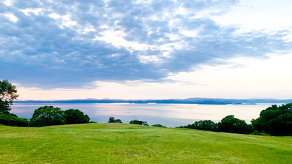 小豆島の幻想的な空