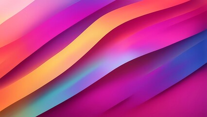Abstract, vibrant gradient background for banner ads, presentations, and other design purposes