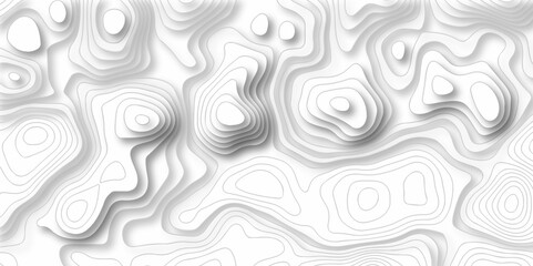 Lines Topographic contour wave stripe diagonal lines vector map seamless pattern. Geographic mountain relief. Abstract white topography lines background. Contour maps. Topo contour map design.