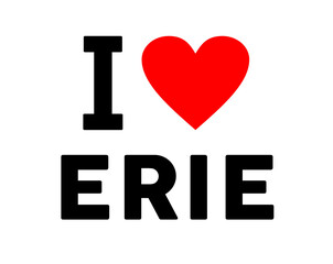 I love Erie United States