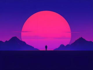 Obraz premium minimalistic background