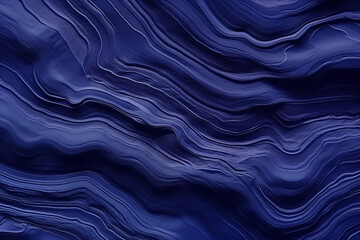 Obraz premium Volumetric abstract lilac acrylic violet plastic paint or oil, 3d waves on the picture. Stylish design template for backgrounds, backdrops and wallpapers with space for text