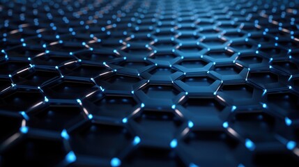 Obraz premium Abstract Geometric Hexagonal Pattern