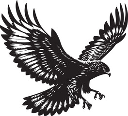 Eagle vector silhouette