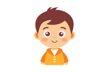  Cute baby boy vector illustration