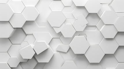 Abstract white geometric pattern on gray background modern digital technology global network metal bending for wallpaper, logo, banner, web design. 