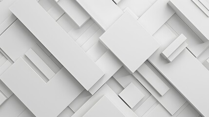 Abstract white geometric pattern on gray background modern digital technology global network metal bending for wallpaper, logo, banner, web design. 