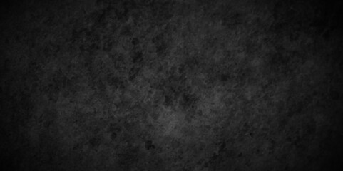 Abstract black stone wall texture grunge rock surface. dark gray background backdrop. wide panoramic banner. old wall stone for dark black distressed grunge background wallpaper rough concrete wall.