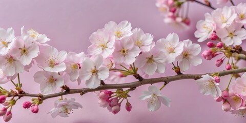 Obraz premium pink cherry blossom