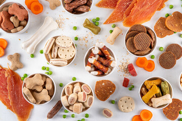 Healthy snacks, dog training treats