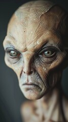 A close up of a person with a weird look on his face