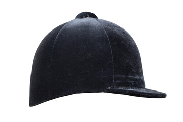 Jockey black helmet