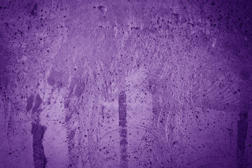 Backdrop of a violet cement wall for a background