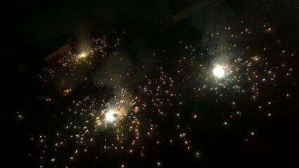 crackers on night