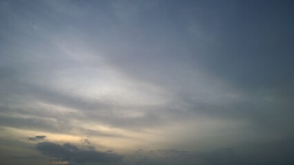 clouds in the sky