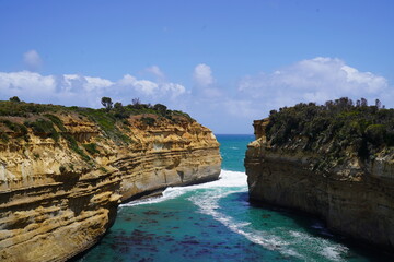 Cove in Twelve apostles in Australia