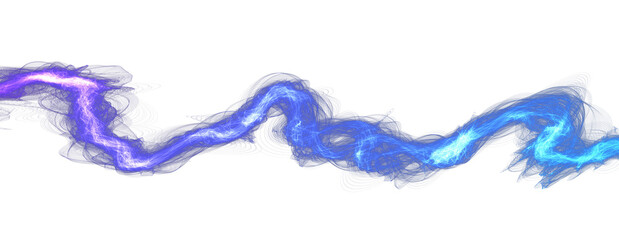 lightning flash effect. Transparent Realistic electric powerful charge. Power of nature. Png