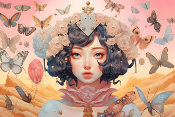 Butterfly Dream: A Girl's Fantasy