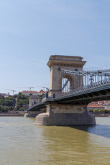Obraz premium A grand Budapest bridge in the Hungary