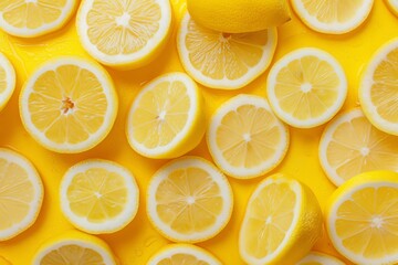 Obraz premium fresh Lemon background