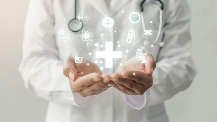 Symbols of Home Health Care: The World of Telehealth and Online Medical Services.在宅医療の象徴: テレヘルスとオンライン医療サービスの世界.