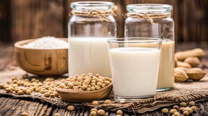 Soy milk as a healthy option for lactose intolerance