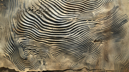 Watermarks and patterns are used to prevent forgery on banknotes and passports. They are made with intricate lines that form waves, making it difficult to copy.