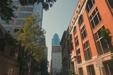 Center City Cityscape from 9th Street
