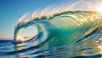 Soothing Oceanic Designs: A Vivid Exploration of Nature's Beauty