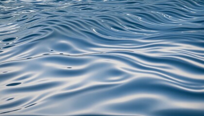 Naklejka premium Blue Wave: A Fluid Design Element