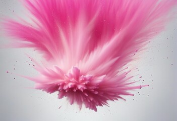 Obraz premium Explosive Pink Celebration