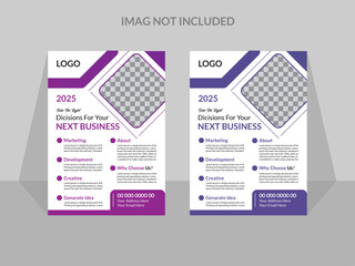 Modern And Creative Flyer Template