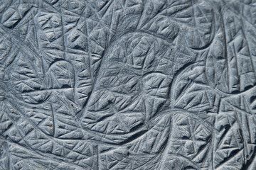 Fine detail of rough fibreglass.