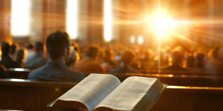 Sunday sermon by preacher summarizing biblical teachings and spiritual reflections. Concept Spiritual Teachings, Biblical Reflections, Sunday Sermon