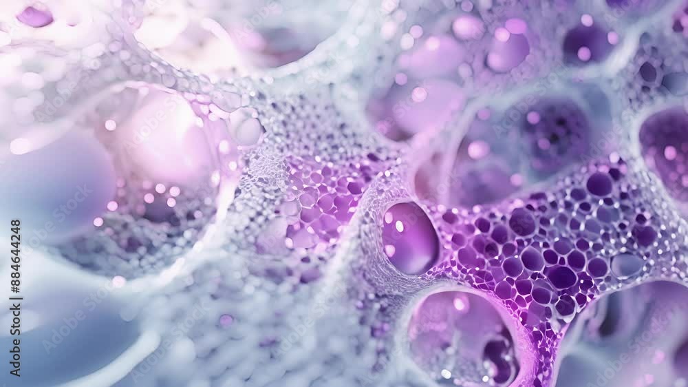 Poster the intricate network of collagen fibers produced by fibroblasts providing a strong scaffold for oth