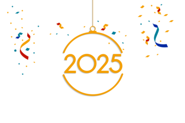 2025 Happy New Year design vector. trendy new year 2025 design template. Simple and elegant 2025 new year eve holiday background design. Vector Illustration.