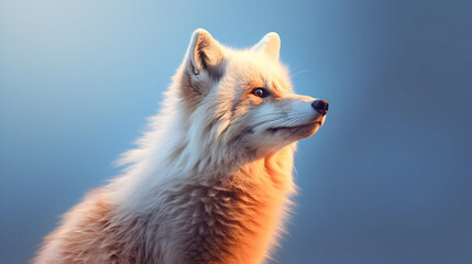 Naklejka premium Arctic Fox Portrait