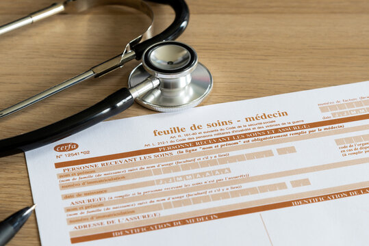 Feuille de soins m&eacute;decin