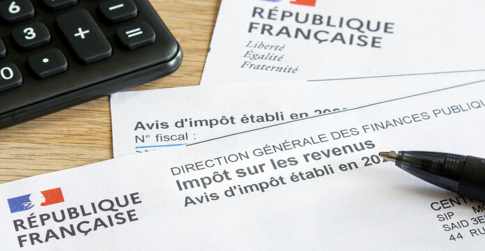 Avis d'imp&ocirc;t sur les revenus