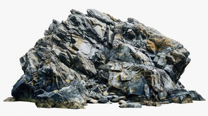 A large rocky outcropping covered in numerous boulders, perfect for use as a landscape or nature image