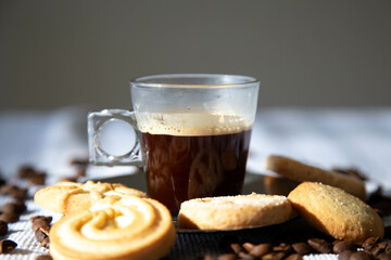 Special gourmet Brazilian coffee type Mogiana roasted in beans.