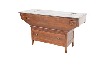 antique wooden box