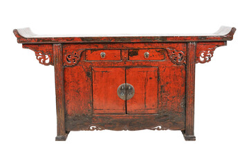 antique wooden cabinet