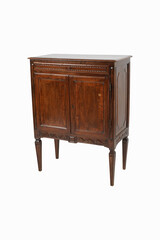 antique furniture isolated on white