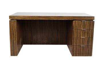 wooden table Empty wooden table isolated on white background, of free space for your copy and branding. Use as products display montage. Vintage style concept isolated on white background