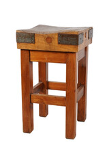 olstool, wood, wooden, bench, isolated, leg, chair, old, three, vintage, small, tripod, antique, white, rough, rustic, traditional, background, texture, desid wooden stool isolated on white background