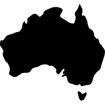 recommend clip art: Australia silhouette
