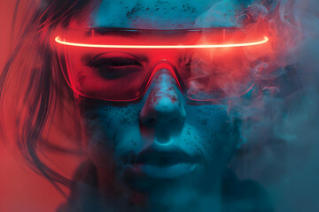 Neon Goggles & Smoke