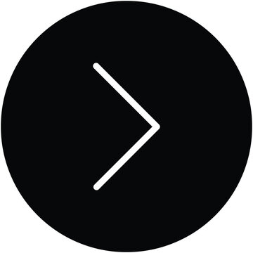 recommend clip art: Next Right Arrow. Right Arrow icon. Simple and pixel perfect stroke vector illustration. Linear symbol and editable stroke. Black flat thin icon on modern outline style. Arrow next circle icon line is