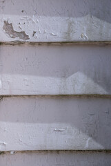 Close Up of Painted Weatherboard